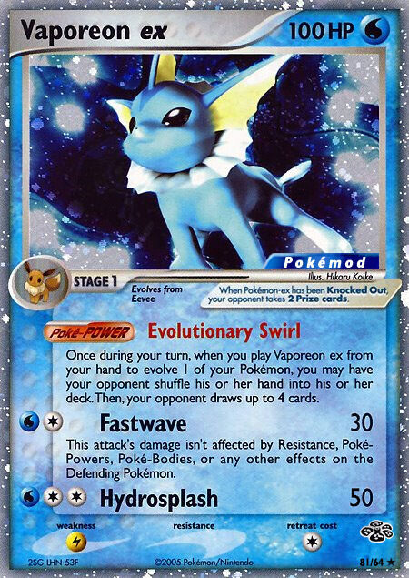 Vaporeon ex