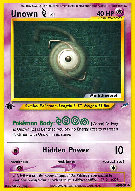 Unown Z