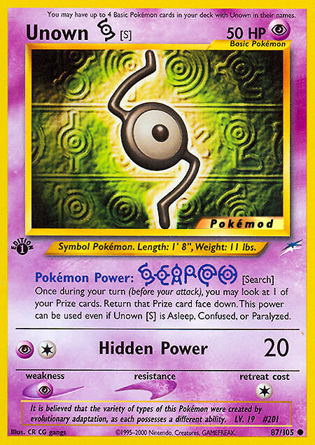 Unown S