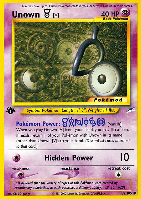 Unown V