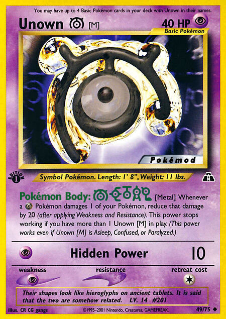 Unown M