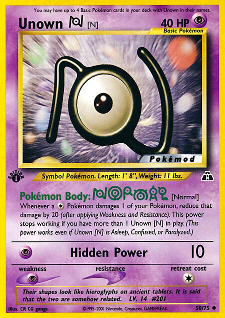 Unown N