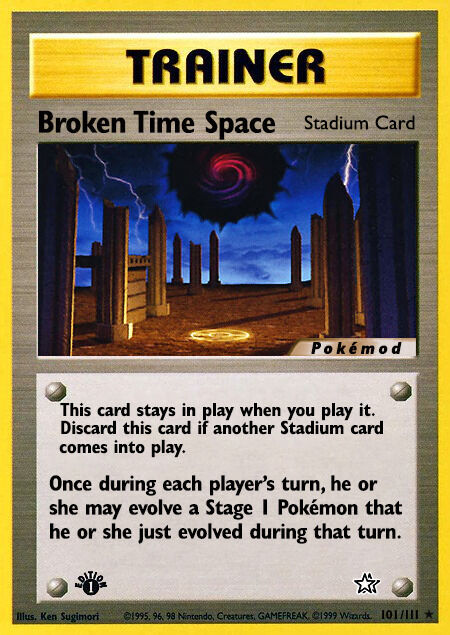 Broken Time Space