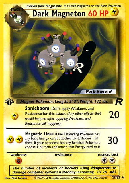 Dark Magneton