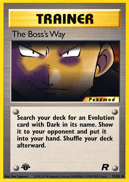 The Boss's Way