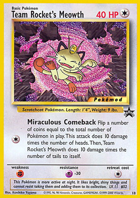 Team Rocket's Meowth