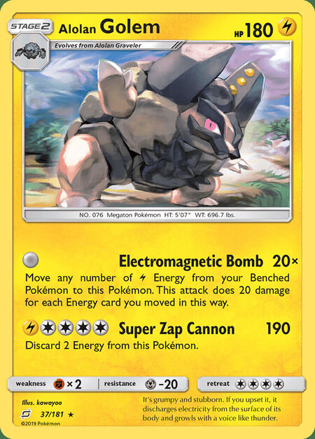 Alolan Golem