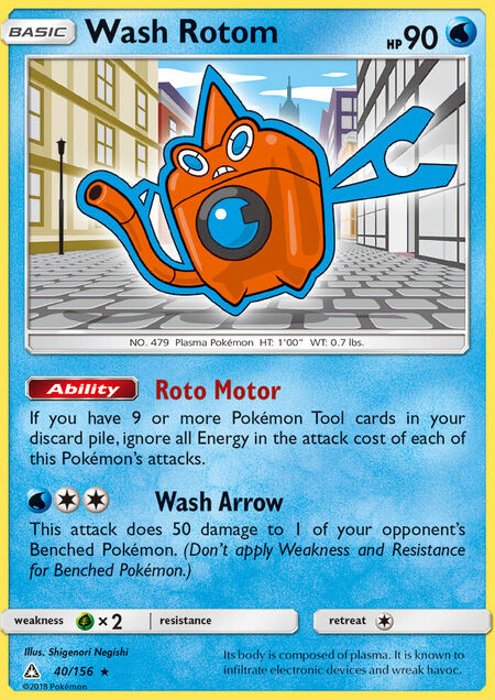 Wash Rotom