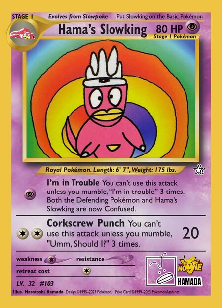 Hama-chan's Slowking