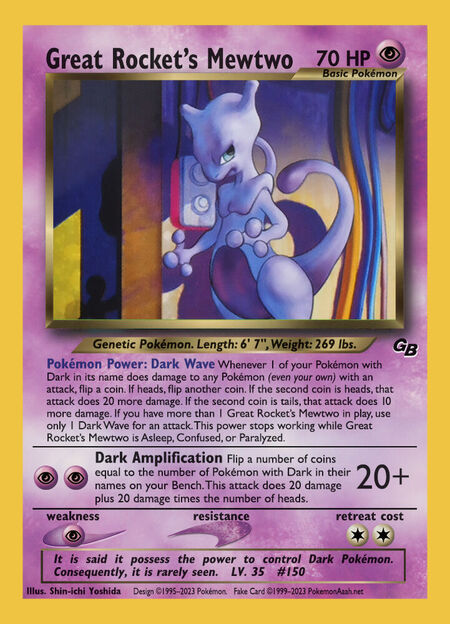 Great Rocket's Mewtwo
