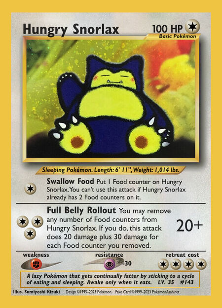 Hungry Snorlax