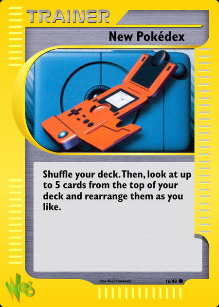 New Pokédex