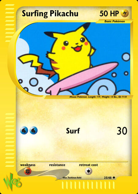 Surfing Pikachu